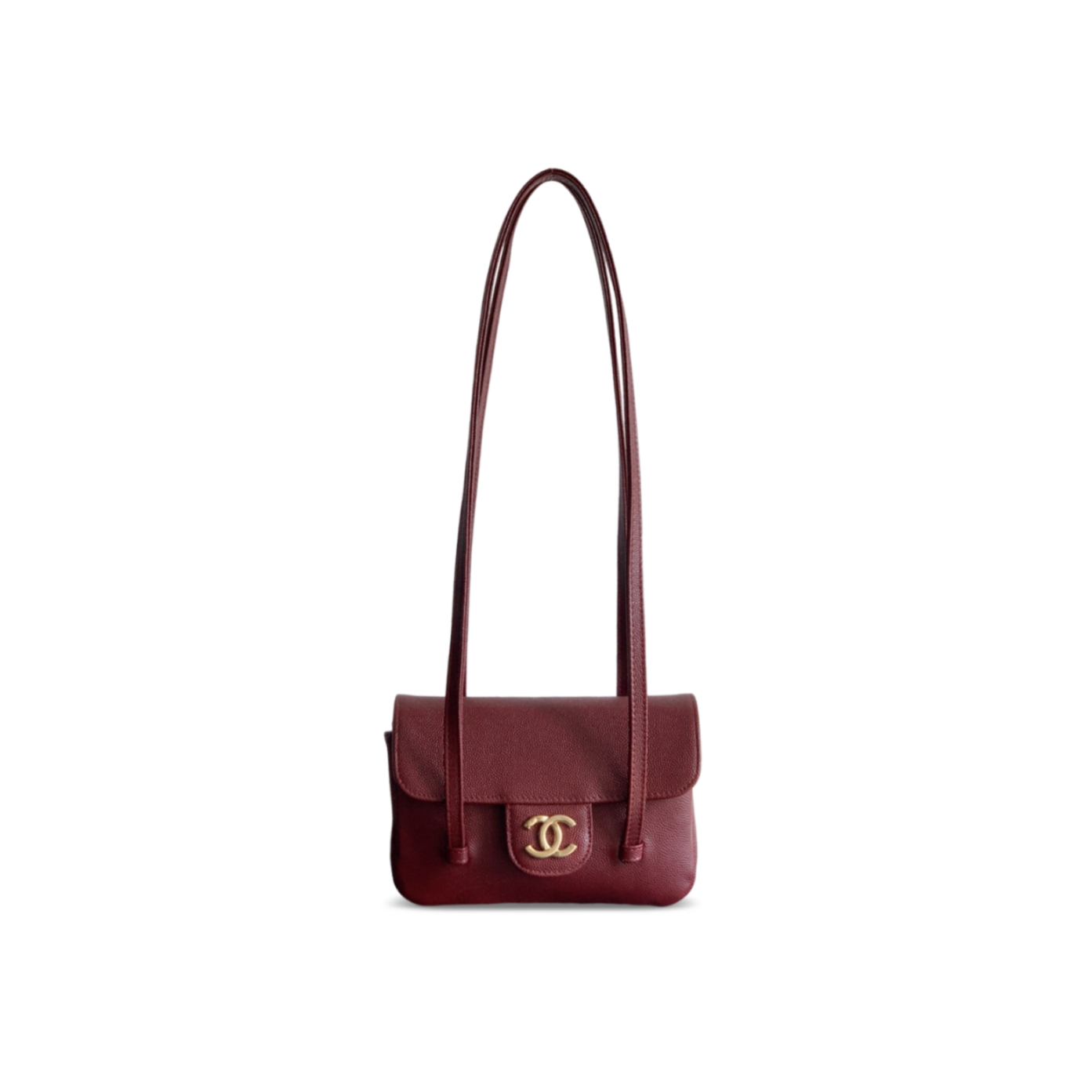 Ch**el clutch with leather strap ap5068 (17*11.5*5cm)